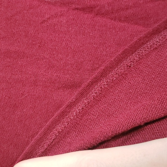 *Sold* Burgundy Swing Dress - Picture 3 of 8